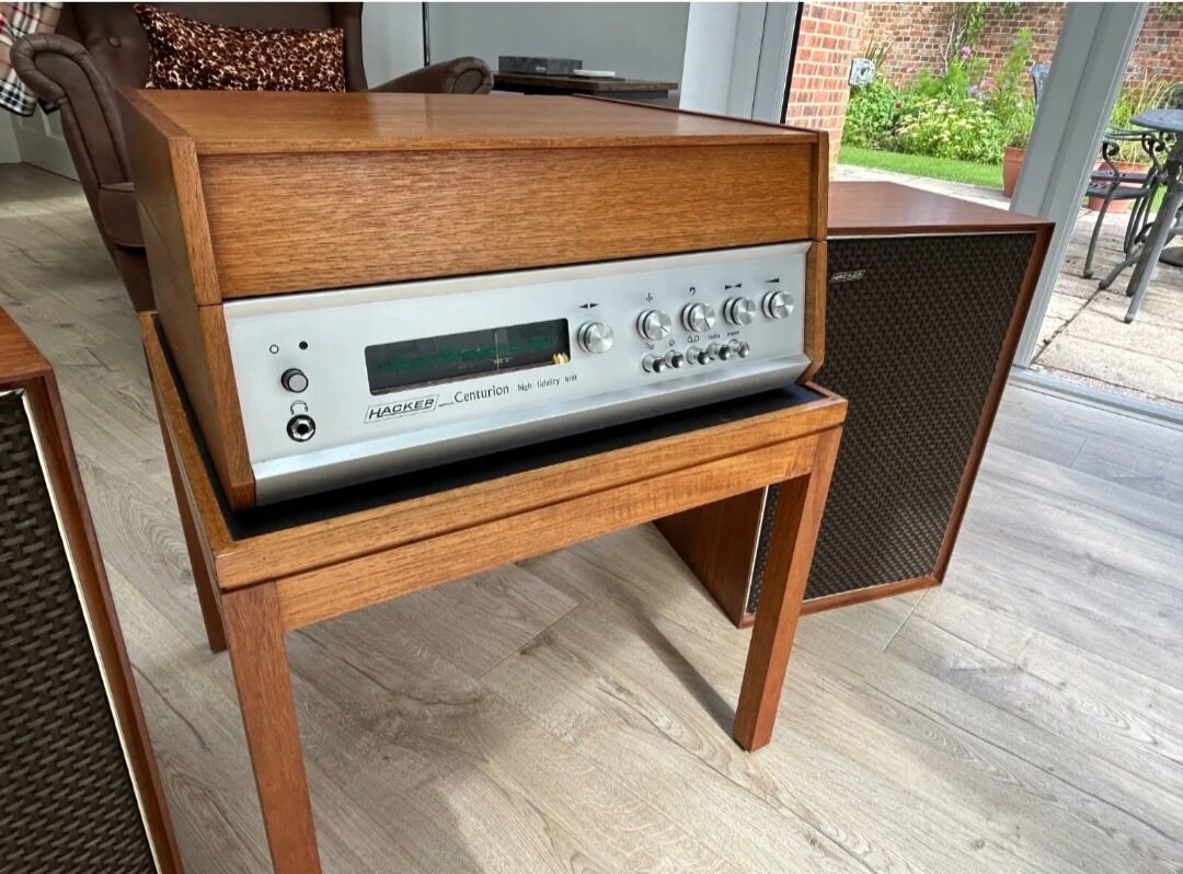 Timewarp Vintage 1973 Hacker Centurion Record Player Radiogram ...