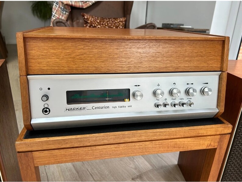 Timewarp Vintage 1973 Hacker Centurion Record Player Radiogram ...