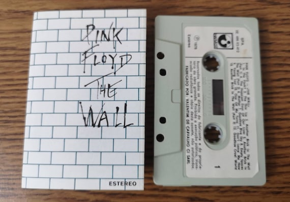Pink Floyd the Wall, Original Harvest 1979 Cassette Tape. Play Tested,  Fabulous Original Album Portuguese 