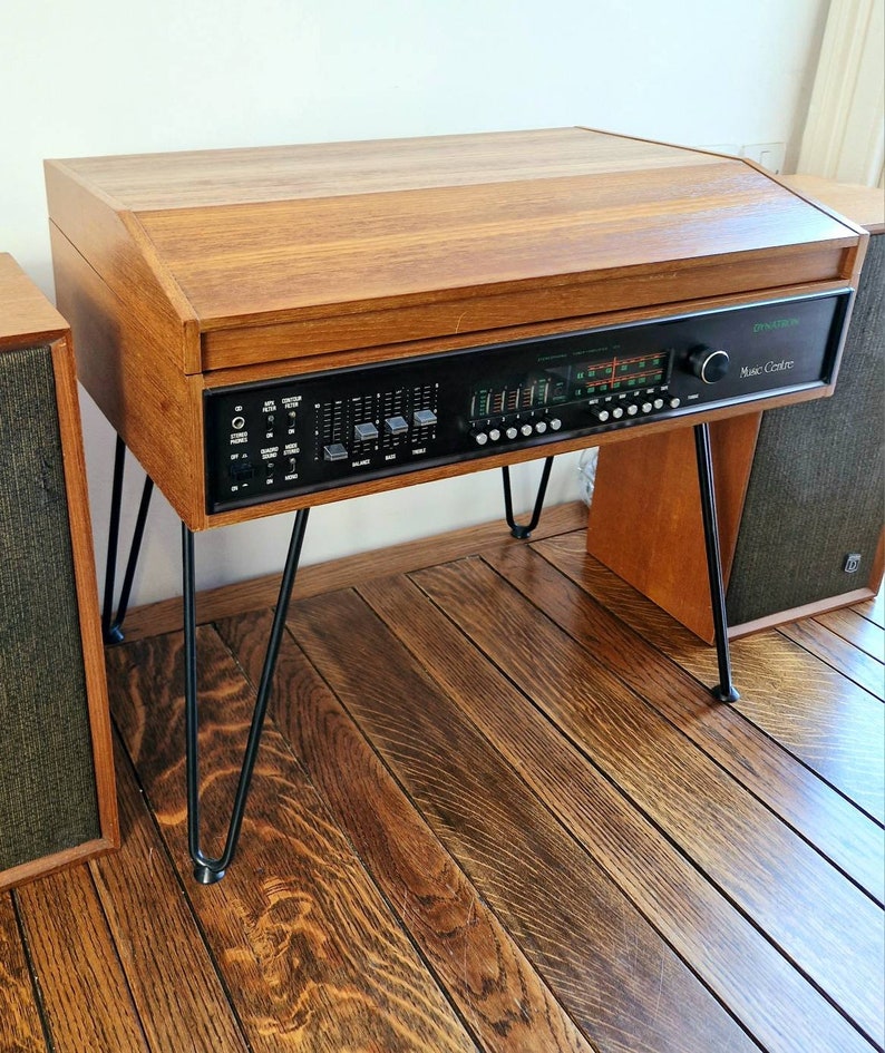 Casque Stéréo Vintage Dynatron SP-3 - Double Oreillette - 8 Ohms - Japon