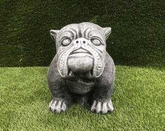 Dipped Latex Mould to make British BullDog ornament suitable for Concrete or Plaster of Paris