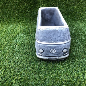 Dipped Latex Mould to make VW Campervan Planter ornament suitable for Concrete or Plaster of Paris