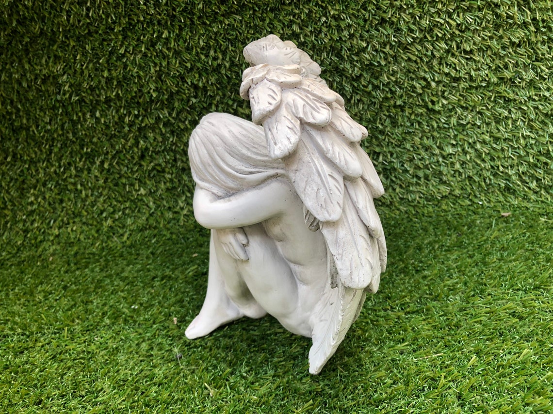 Dipped Latex Mould to Make Angel Garden Ornament Suitable for Etsy UK