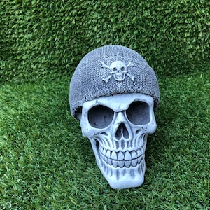 Dipped Latex Mould to make Skull ornament suitable for Concrete or Plaster of Paris