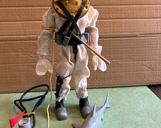 Palitoy Action Force DEEP SEA DIVER Plongeur Sans Marteau AF7 1982