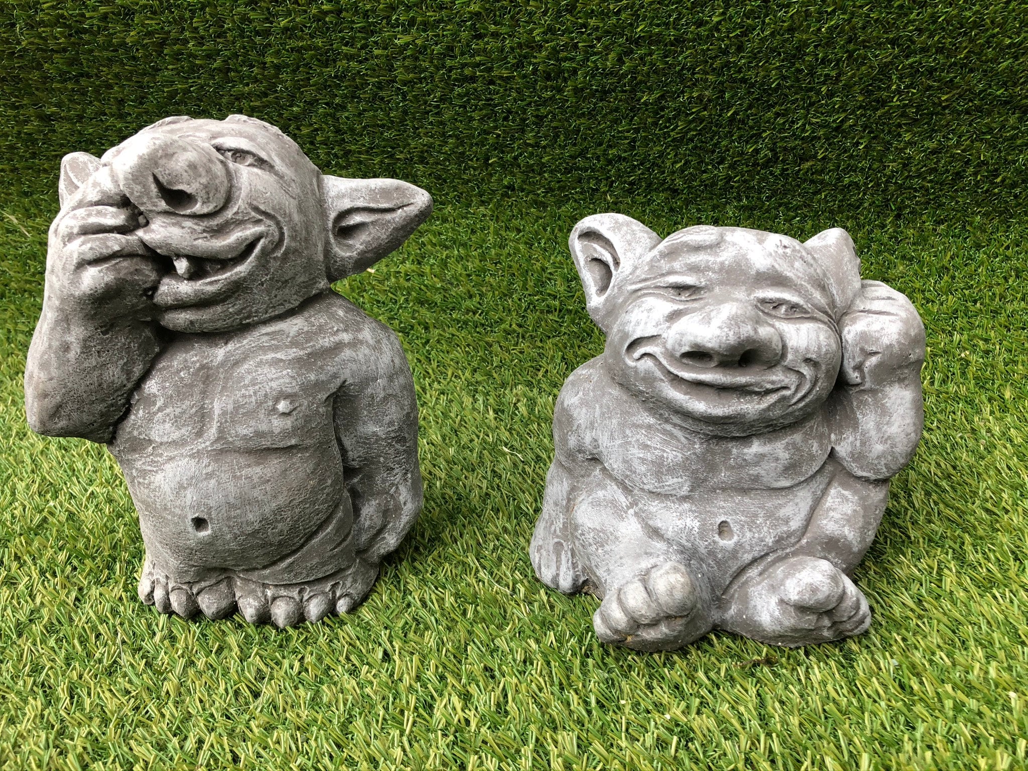 Duendes/trolls Statues 