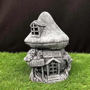 Dipped Latex Mould to make Fairy house  ornament suitable for Concrete or Plaster of Paris