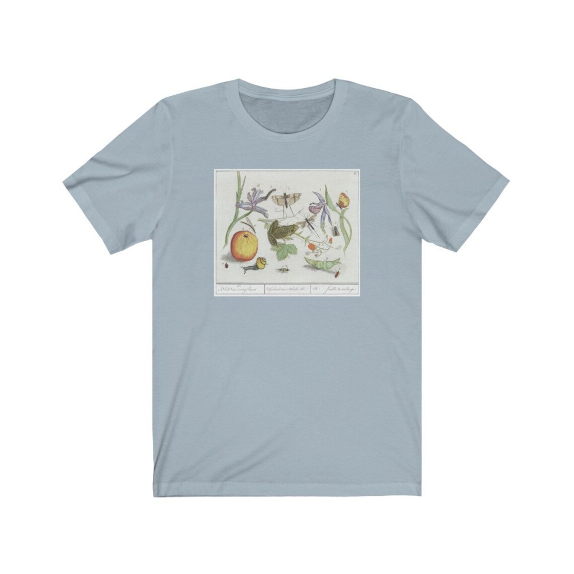 CURVED HEM FITTED TEE BOTANICAL CHRONICLES