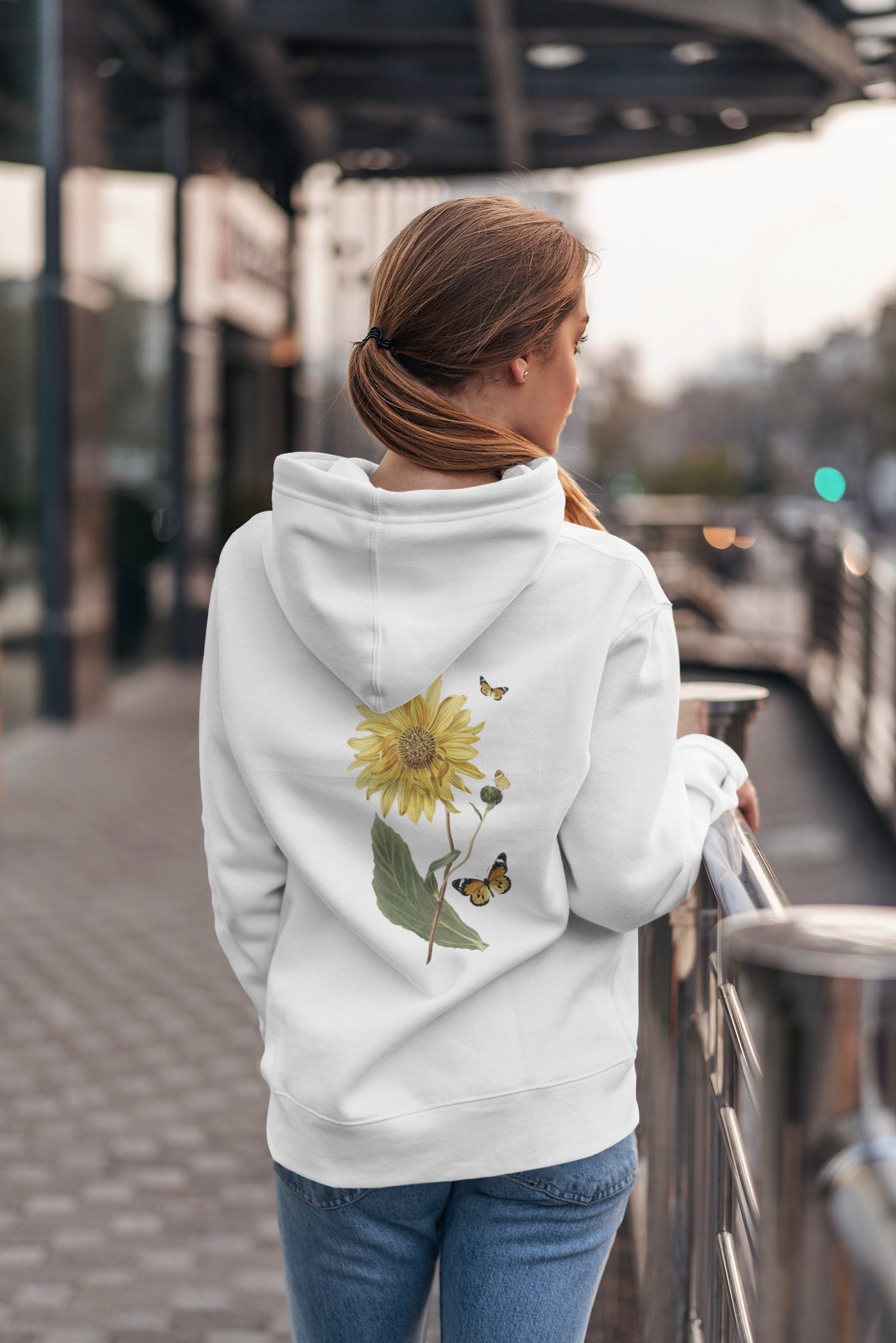 Romwe sales yellow hoodie