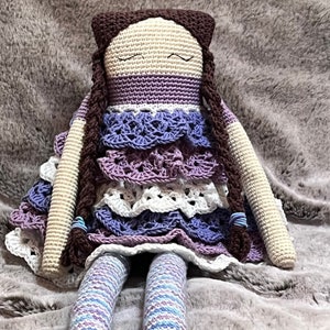 Ella Rag Doll Crochet Pattern