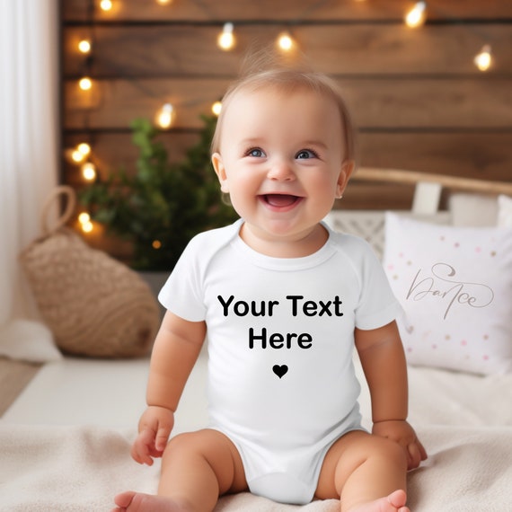 Custom baby grow hotsell