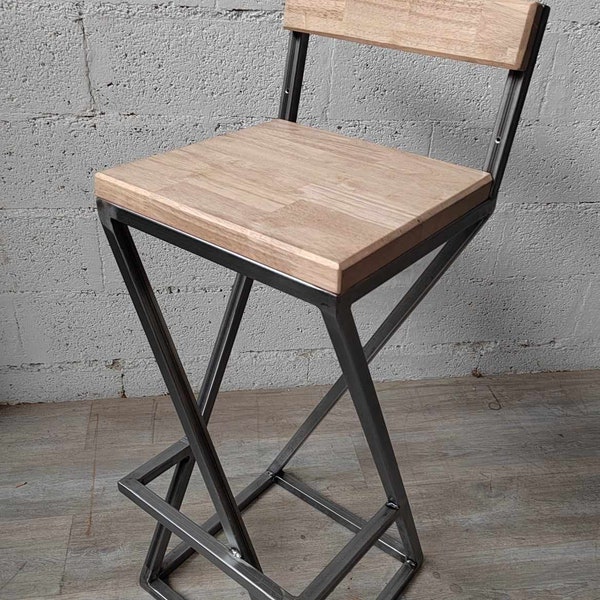 Tabouret de bar style industriel