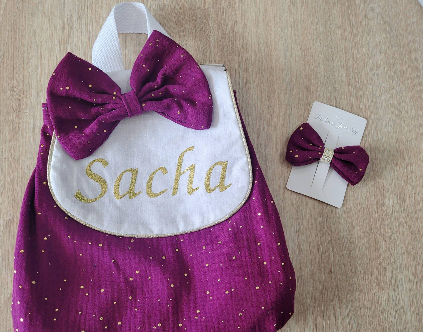 Sac ?� dos personnalis?� prenom pour cr?�che maternelle cartable | Etsy