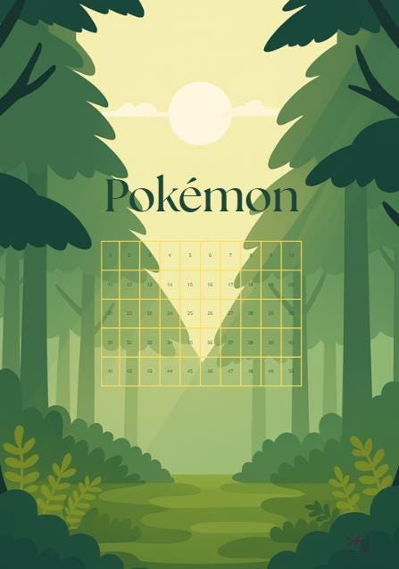 Pokemon Rcode Colours Pokémon Volume Color Code PDF - Etsy