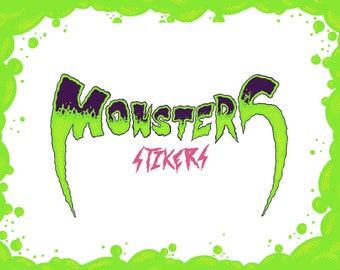 MONSTERS STICKER PACK