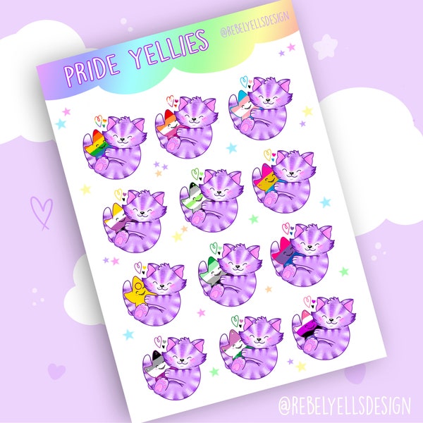 Trans Pride Planner Stickers Etsy