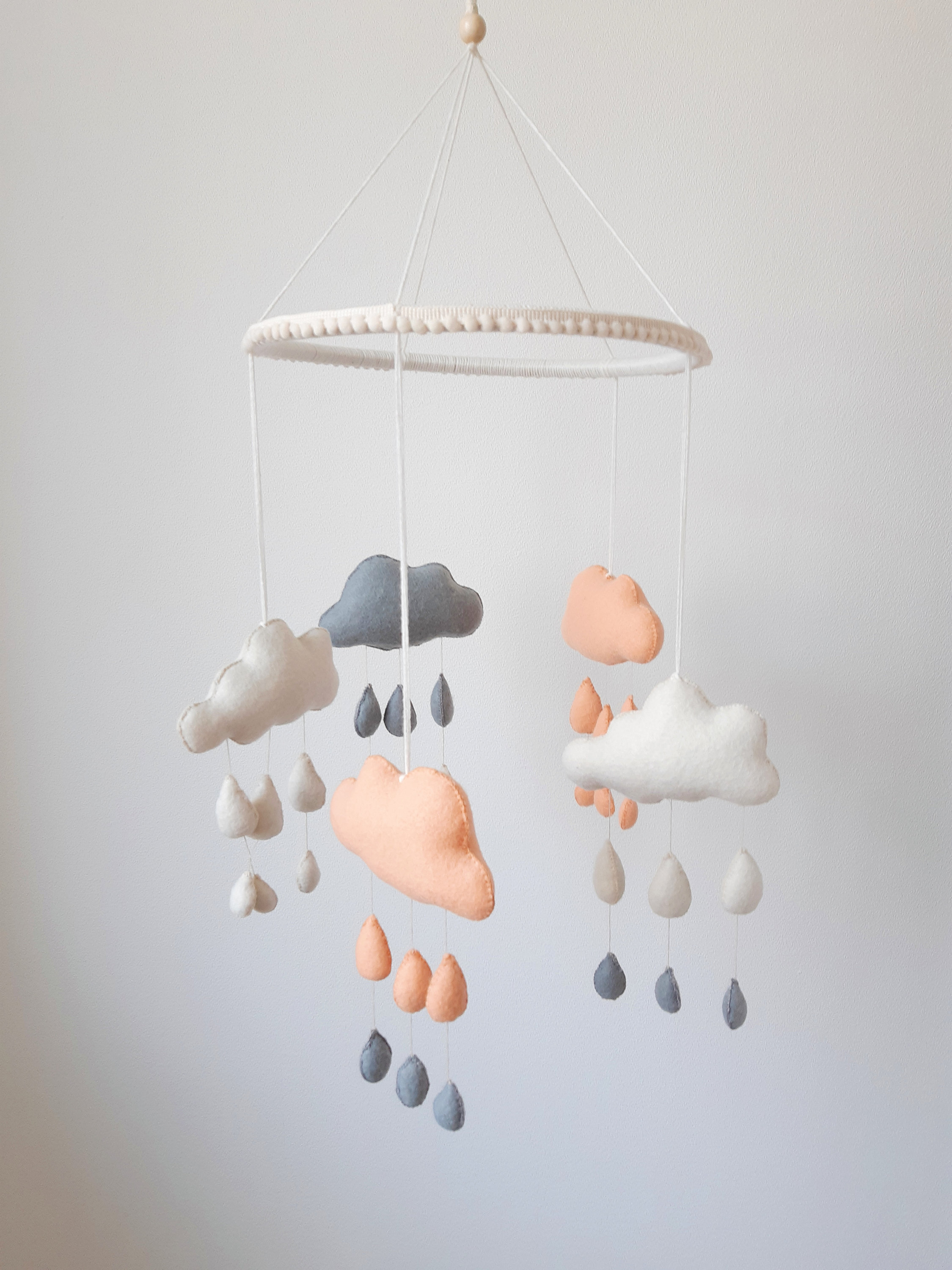 Mobile im Babybett für ein Neugeborenes / Baby mobile / Etsy