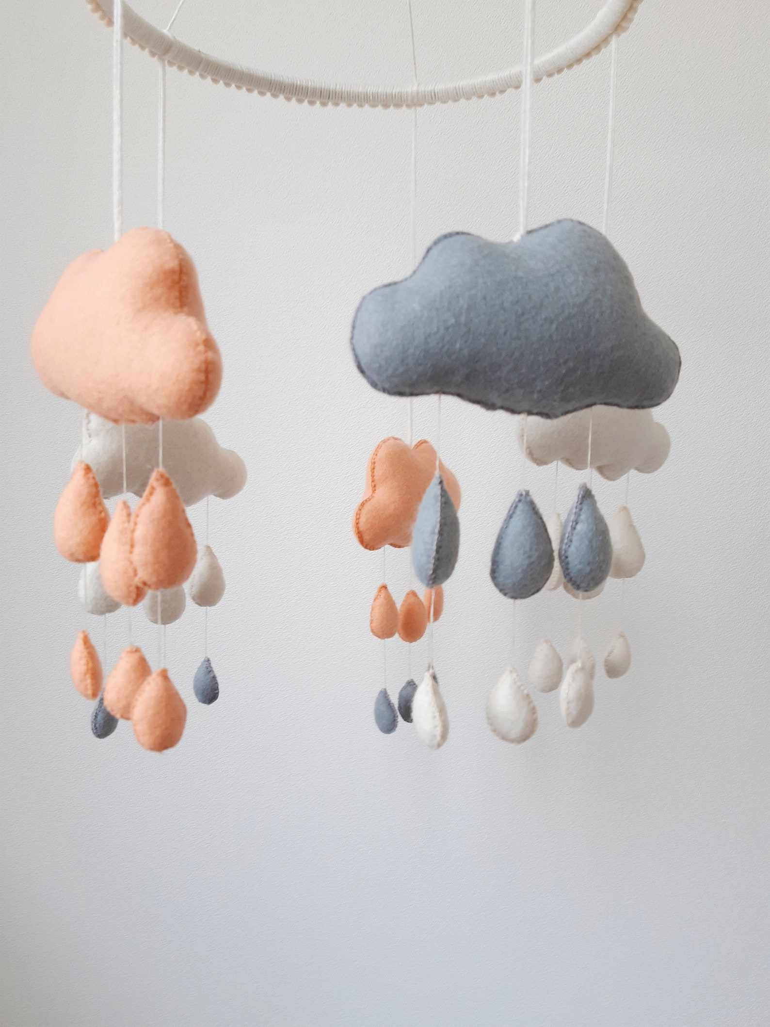 Mobile im Babybett für ein Neugeborenes / Baby mobile / Etsy