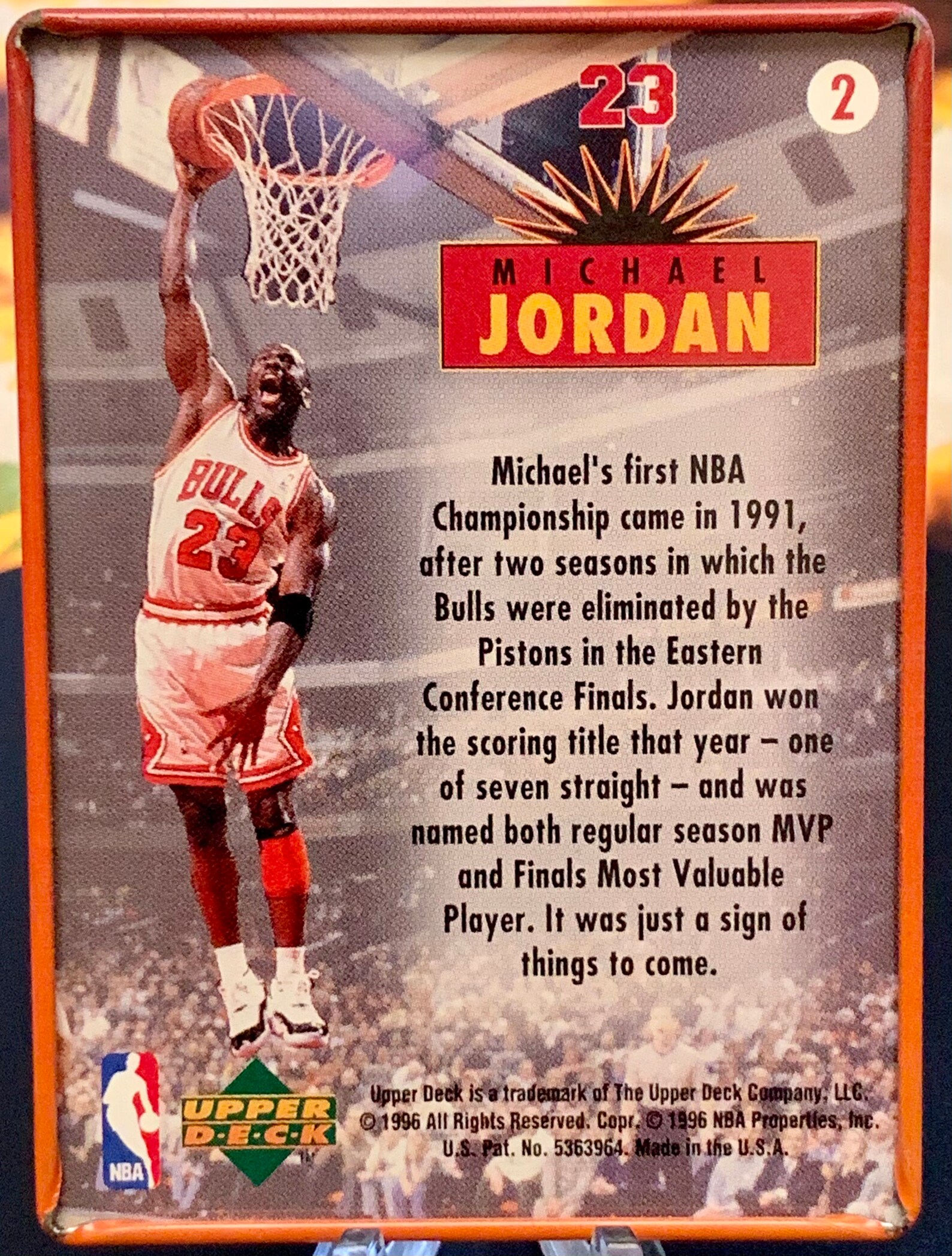 upper deck jordan