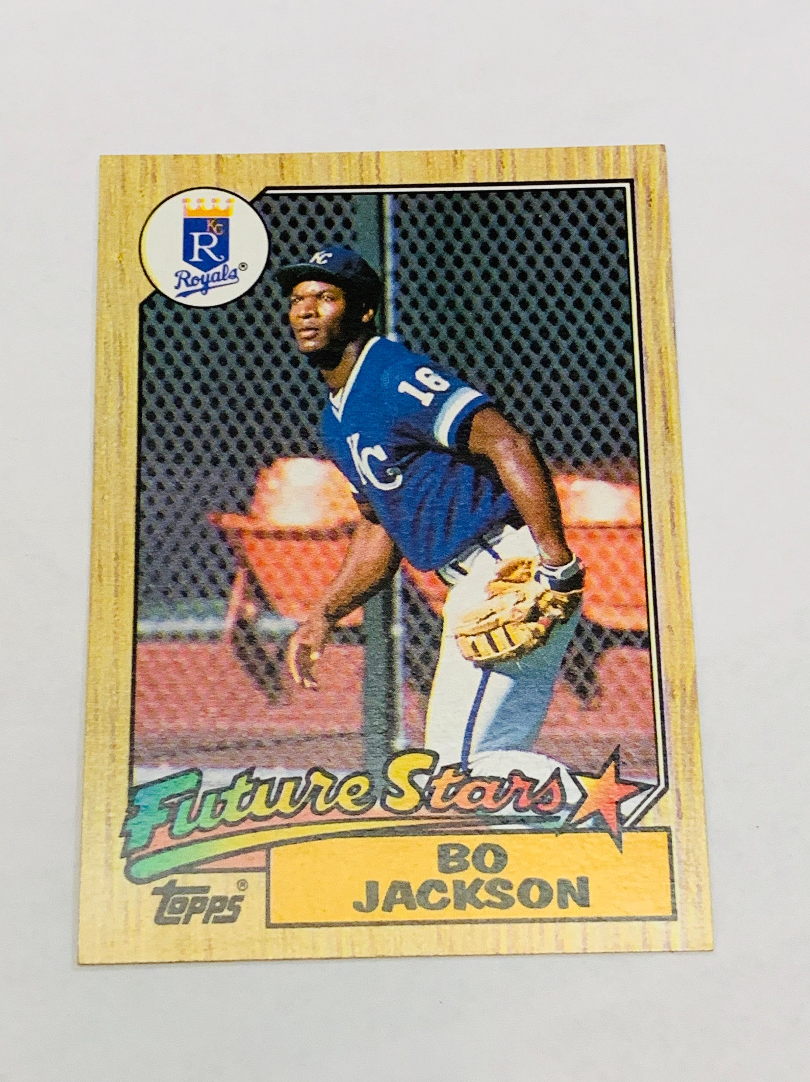 1987 Bo Jackson Topps Rookie Card Number 170 Etsy