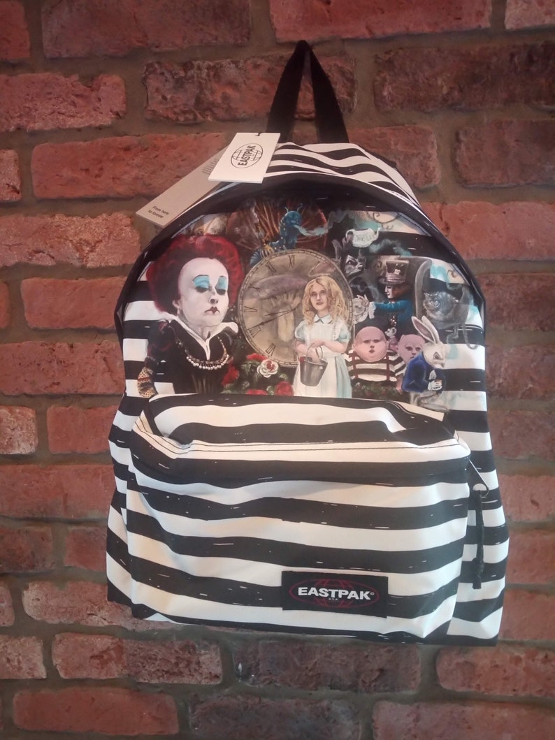 Alice in Wonderland custom bag unique piece