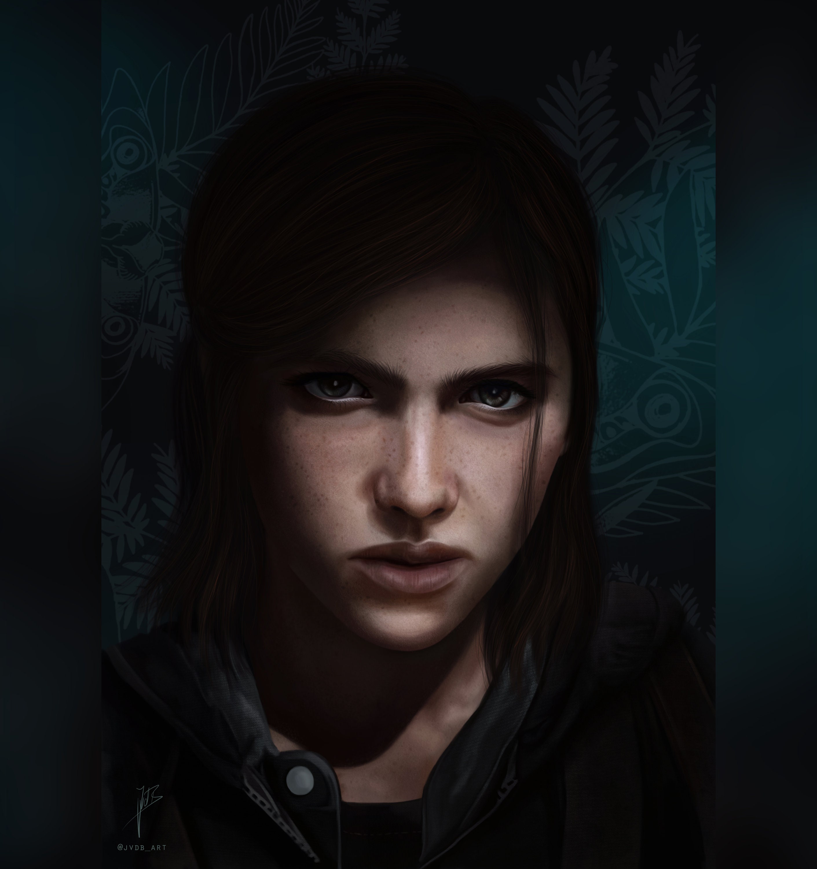 ELLIE WILLIAMS A3 A4 Drawing The Last of Us Part II Etsy