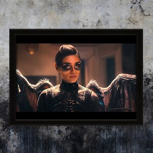 LILITH | KRIEGER NONNE | A3 | Zeichnung | Digitaler Kunstdruck | Kunstwerk