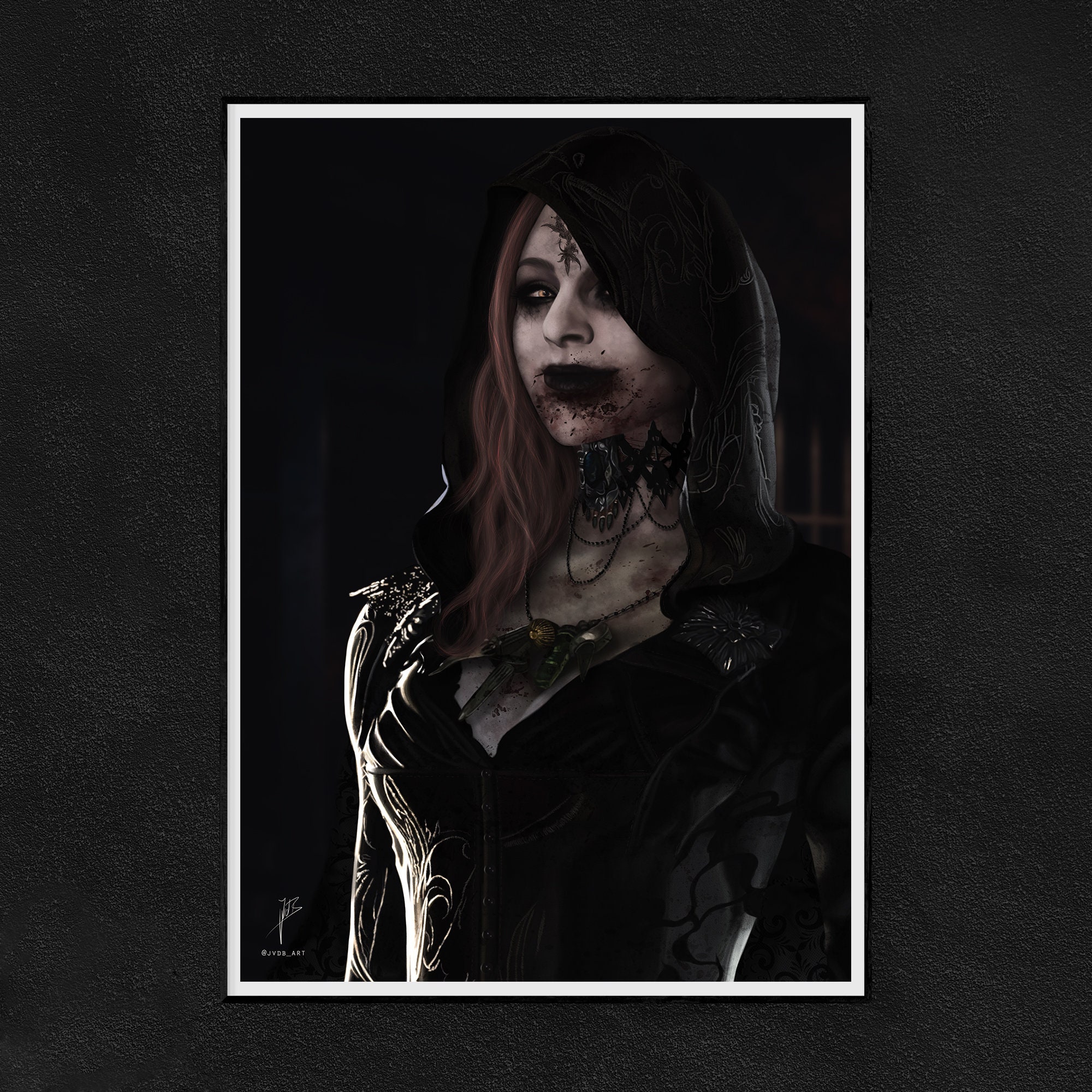 Resident Evil Lady Dimitrescu Daughters Necklaces Resident Evil