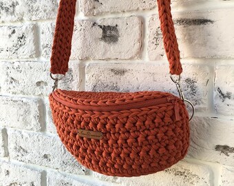 crochet bum bag