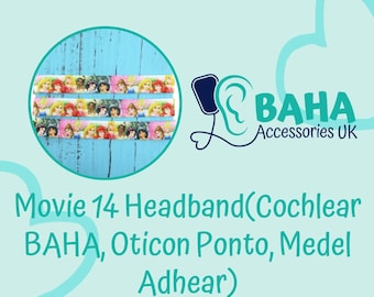 BAHA Accessories UK - Movie 14 Headband (Cochlear BAHA, Oticon Ponto & Medel Adhear)