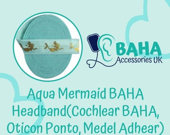 BAHA Accessories UK - Aqua Mermaid (Cochlear BAHA, Oticon Ponto & Medel Adhear)