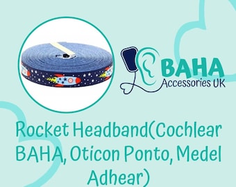 BAHA Accessories UK - Rocket Headband (Cochlear BAHA, Oticon Ponto & Medel Adhear)