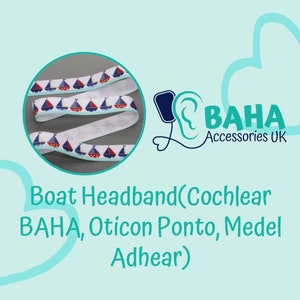 BAHA Accessories UK - Boat Headband (Cochlear BAHA & Oticon Ponto)