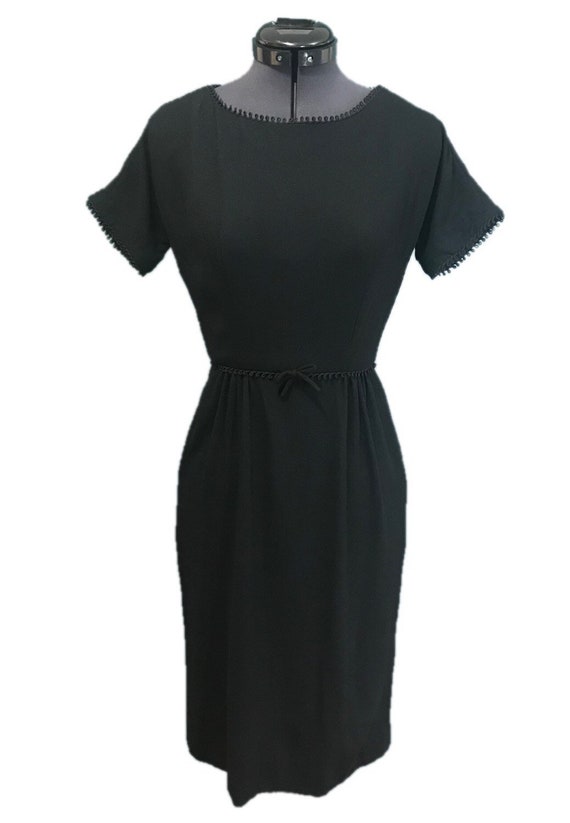 Vintage 1940s 1950s Gothic Mourning 