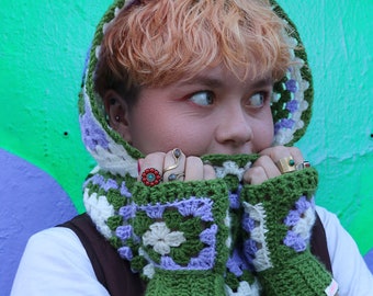 customizable crochet mittens
