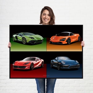 Sports car posters -  España