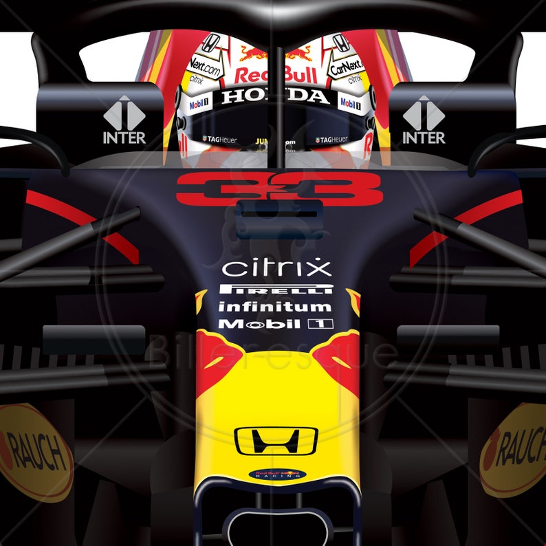 Formula 1 2021 Racing Car Drivers Grand Prix F1 Wall Art Etsy