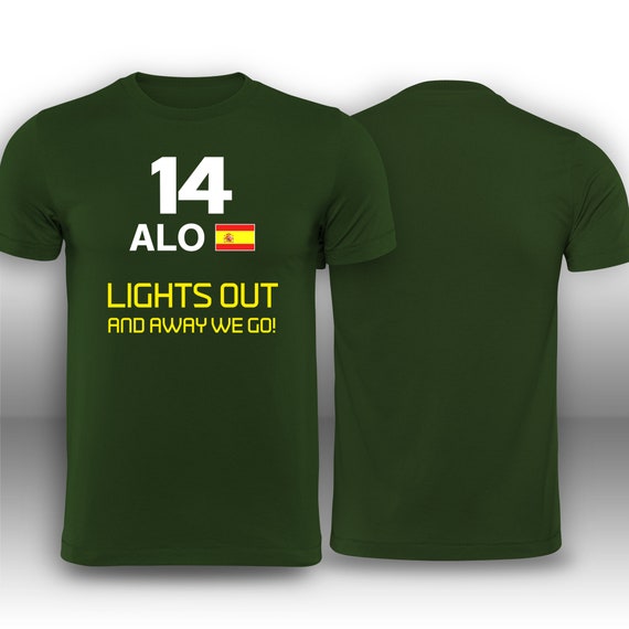 Fernando Alonso 2023 Fórmula 1 F1 Camiseta Camiseta Camiseta Camiseta -   México