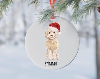 Personalized Cockapoo Christmas Tree Decor for Pet Enthusiasts - Etsy