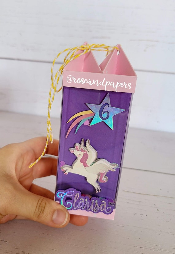 Unicorn Party Favors / Unicorn Birthday / Unicorn Favor Box / Etsy