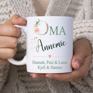 Geschenk Uroma Tasse Kaffeetasse mit Namen personalisiert Ur-Oma Bild 8