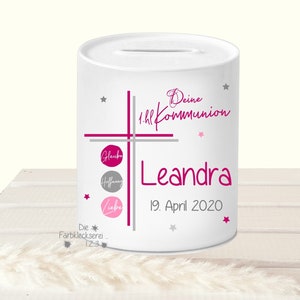 Tasse mit Namen Kommunion personalisiert Monogramm Bild 10