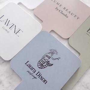 Specchio portatile personalizzato con logo personalizzato – Specchio da salone personalizzato per truccatori, tecnici delle ciglia, parrucchieri e centri estetici