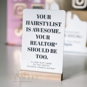 Custom Text Mini Sign | Information Display