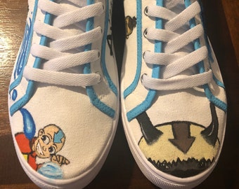 Avatar: The Last Airbender - painted shoes
