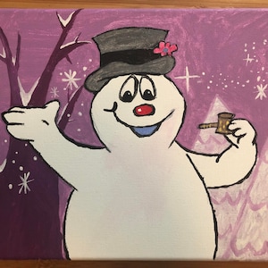 Frosty the Snowman - Painting