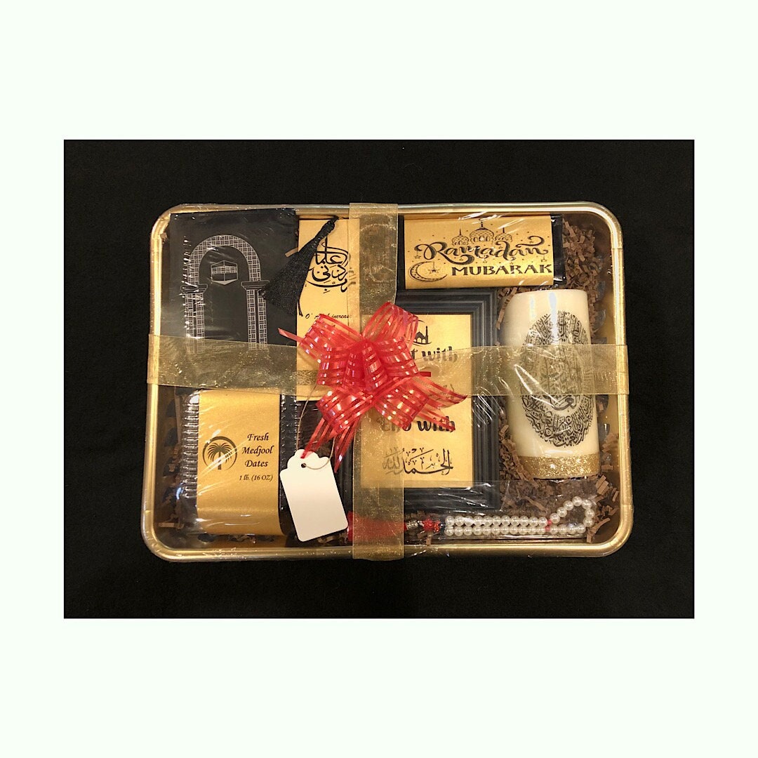 Ramadan Gift Basket,eid Gift Basket,hajj Gift Box,islamic Gift,candles