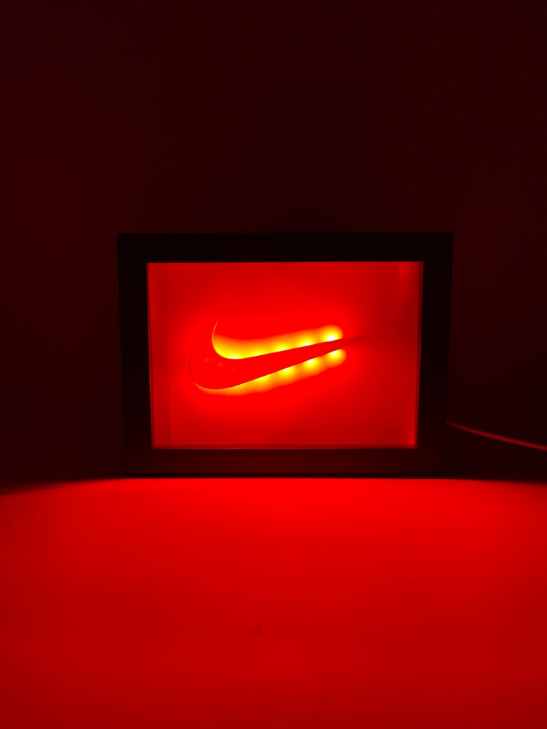 swoosh nike led