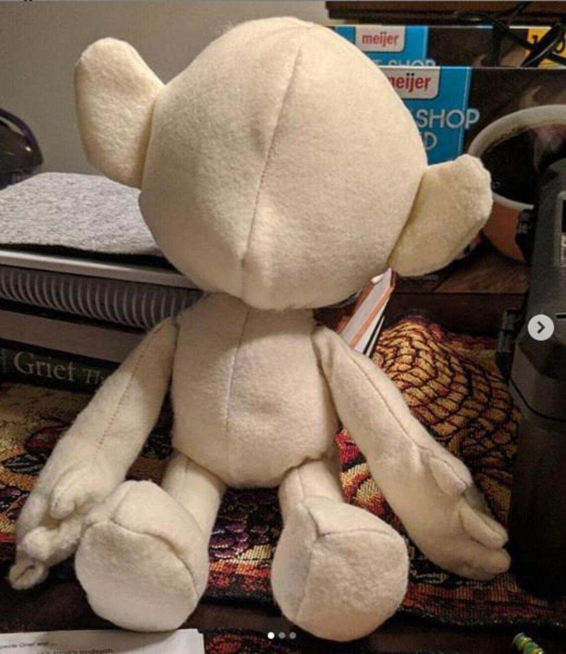 PLUSH PATTERN humanoid elongated chibi PDF Etsy