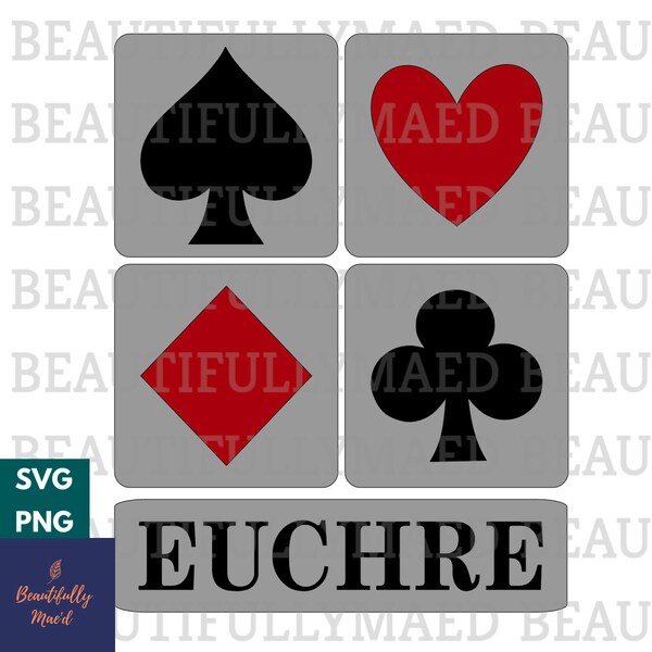 Euchre Card Svg Etsy Ireland